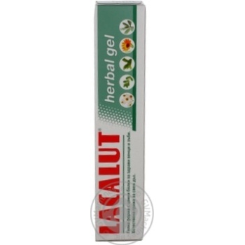 Зубная паста Lacalut Herbal гель 75мл купить, цены на МегаМаркет - фото 1