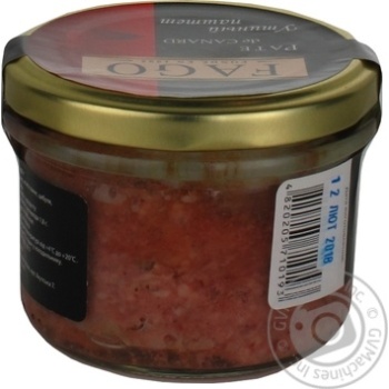 Fago duck pate 180g - buy, prices for MegaMarket - photo 4