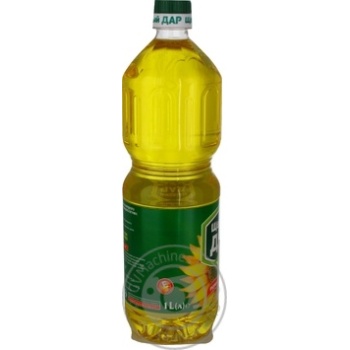 Oil Schedry dar sunflower unrefined 1000ml plastic bottle - buy, prices for MegaMarket - photo 2