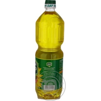 Oil Schedry dar sunflower unrefined 1000ml plastic bottle - buy, prices for MegaMarket - photo 3