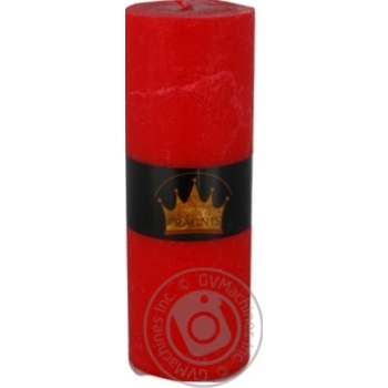 Pragnis Rustick Candle cylinder red - buy, prices for METRO - photo 4