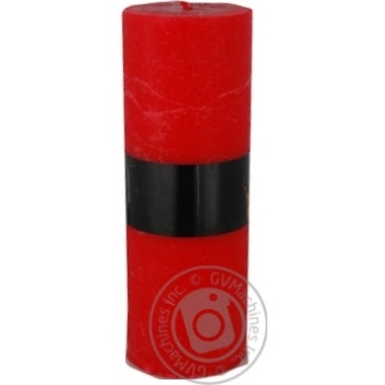 Pragnis Rustick Candle cylinder red - buy, prices for METRO - photo 2