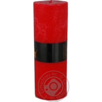 Pragnis Rustick Candle cylinder red - buy, prices for METRO - photo 5