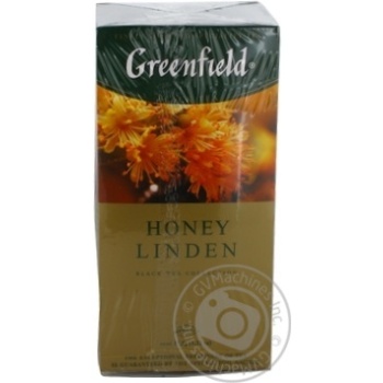 Чай Greenfield чорний Honey Linden 25шт*1.5г купити, ціни на МегаМаркет - фото 4
