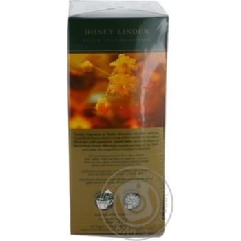 Чай Greenfield чорний Honey Linden 25шт*1.5г купити, ціни на МегаМаркет - фото 2
