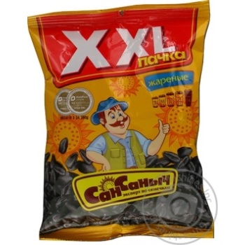 San Sanych fried sunflower seeds 250g - buy, prices for MegaMarket - photo 3