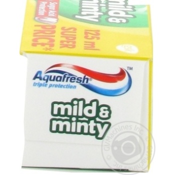 Зубна паста Aquafresh м`яко-м`ятна 125мл х12 купить, цены на МегаМаркет - фото 2