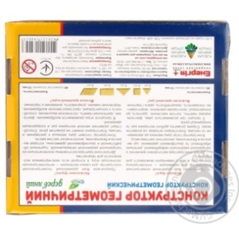Конструктор геометричний дерев'яний 40ел - купити, ціни на Cупермаркет "Харків" - фото 2