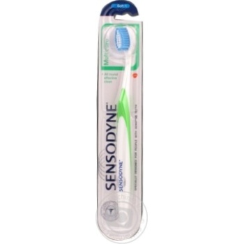 Зубная щетка Sensodyne Комплексный уход мягкая купити, ціни на МегаМаркет - фото 1