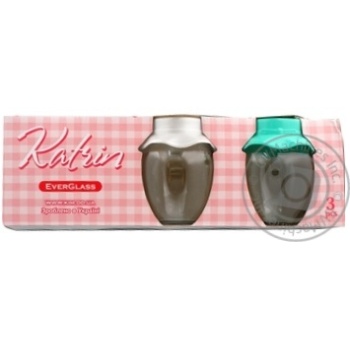 Everglass katrin Set of jars 3pcs 350ml - buy, prices for METRO - photo 1