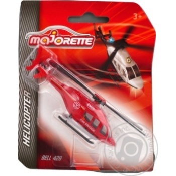 Игрушка Вертолет Majorette Служба спасения 13см купить, цены на МегаМаркет - фото 1