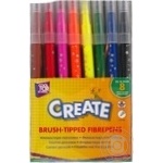 Фломастери-пензлики Create, 8 кольорів арт.CF01133