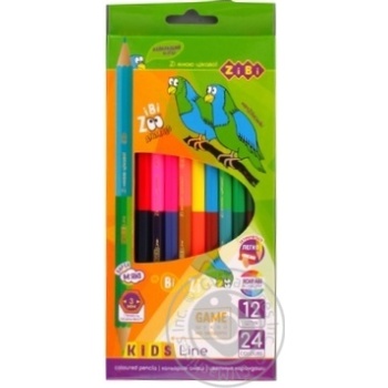 Pencil Zibi 12colors - buy, prices for MegaMarket - photo 1