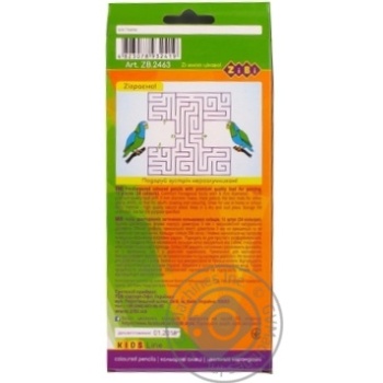 Pencil Zibi 12colors - buy, prices for MegaMarket - photo 2