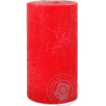 Pragnis Candle Rustic cylinder red - buy, prices for - photo 2