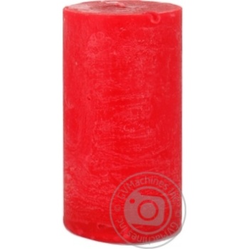 Pragnis Candle Rustic cylinder red - buy, prices for - photo 5