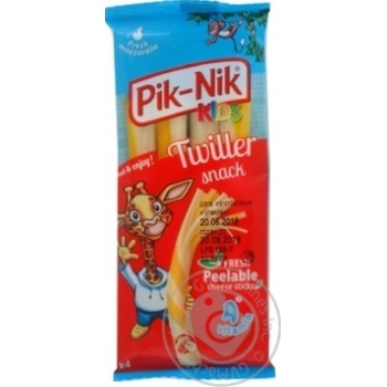 Сирні палички Pik-Nik Twiller 40% 80г купити, ціни на МегаМаркет - фото 1