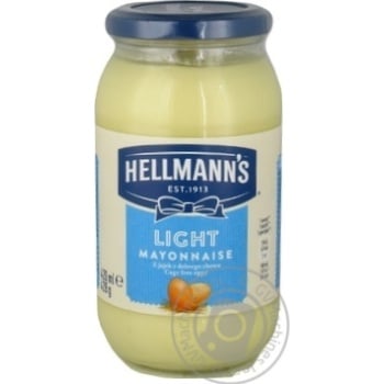 Майонез Hellmann's Легкий 26% 420мл купити, ціни на МегаМаркет - фото 1