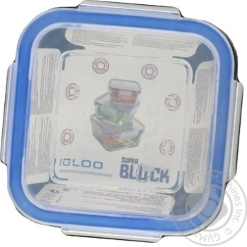 Borgonovo Superblock Q 11 Food container 0.38l - buy, prices for MegaMarket - photo 1