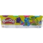 Игровой набор Hasbro Play-Doh тесто для лепки 4 баночки 448г