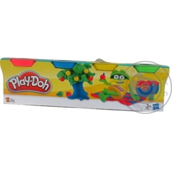 Набір пластиліну Hasbro Play-Doh 4 міні-баночки купити, ціни на МегаМаркет - фото 1