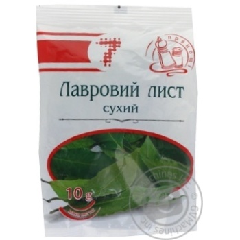 Лаврове листя сухе 10г купити, ціни на МегаМаркет - фото 1