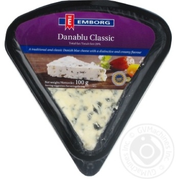 Emborg danablue soft cheese 50% 100g - buy, prices for MegaMarket - photo 1