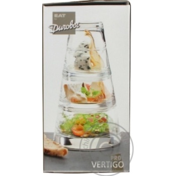 Kremanka Durobor glass for snacks 4pcs 820ml - buy, prices for MegaMarket - photo 1