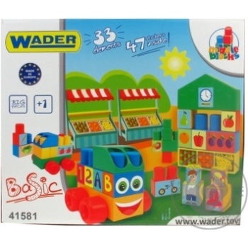 Конструктор Wader 33 элемента купить, цены на МегаМаркет - фото 3