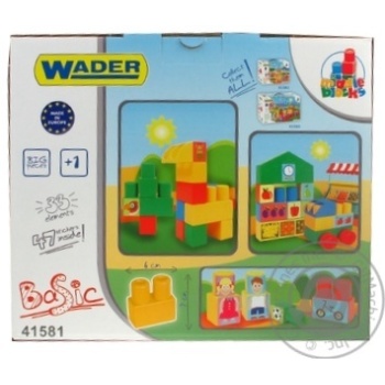 Wader Basic Constructor 33 Elements - buy, prices for Auchan - photo 2