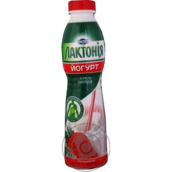 Йогурт з наповнювачем Лактонія полуниця з лактулозою 1,5% 500г купити, ціни на МегаМаркет - фото 4