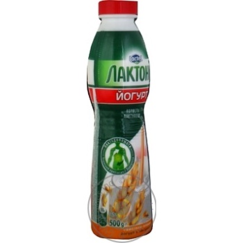 Lactonia bran-cereals  yogurt with lactulose 1.5% 500g - buy, prices for MegaMarket - photo 1
