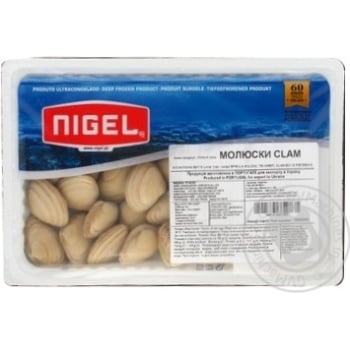 Nigel Frozen Atlantic Clams  90/110 500g - buy, prices for NOVUS - photo 1