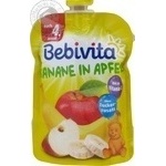 Пюре фруктовое Bebivita банан-яблоко 90г