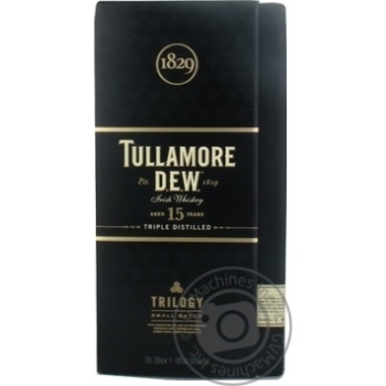 Віскі Tullamore Dew Trilogy 15yo Box 0.7л х6 купити, ціни на МегаМаркет - фото 2