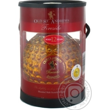 Old St.Andrews Blended Fireside Whiskey 12 years 40% 0.7l - buy, prices for - photo 3