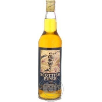Scottish Piper Blended Scotch Whisky 40% 0,7l - buy, prices for MegaMarket - photo 3