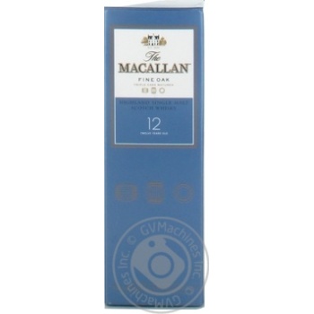 Віскі Macallan Fine Oak 12 років 0,05л х6 купить, цены на МегаМаркет - фото 3