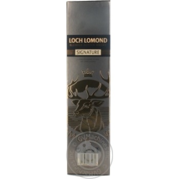 Віскі Loch Lomond Signature 40% 0.7л х6 купити, ціни на МегаМаркет - фото 3