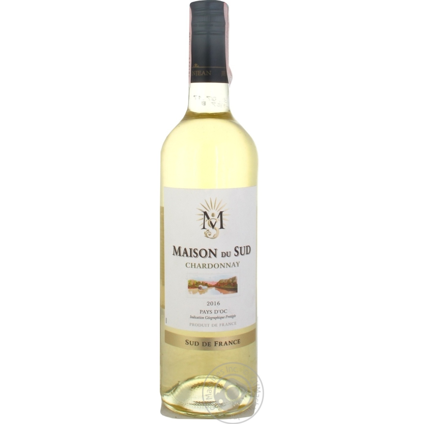 Вино Maison du Sud Chardonnay белое сухое 12.5% 0,75л ❤️ доставка на дом от  магазина Zakaz.ua