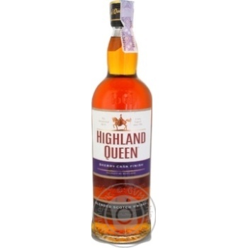 Віскі Highland Queen Sherry Cask Finish 40% 0.7л х6 купити, ціни на МегаМаркет - фото 1