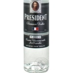 Горілка President Platinum 40% 0.5л х12