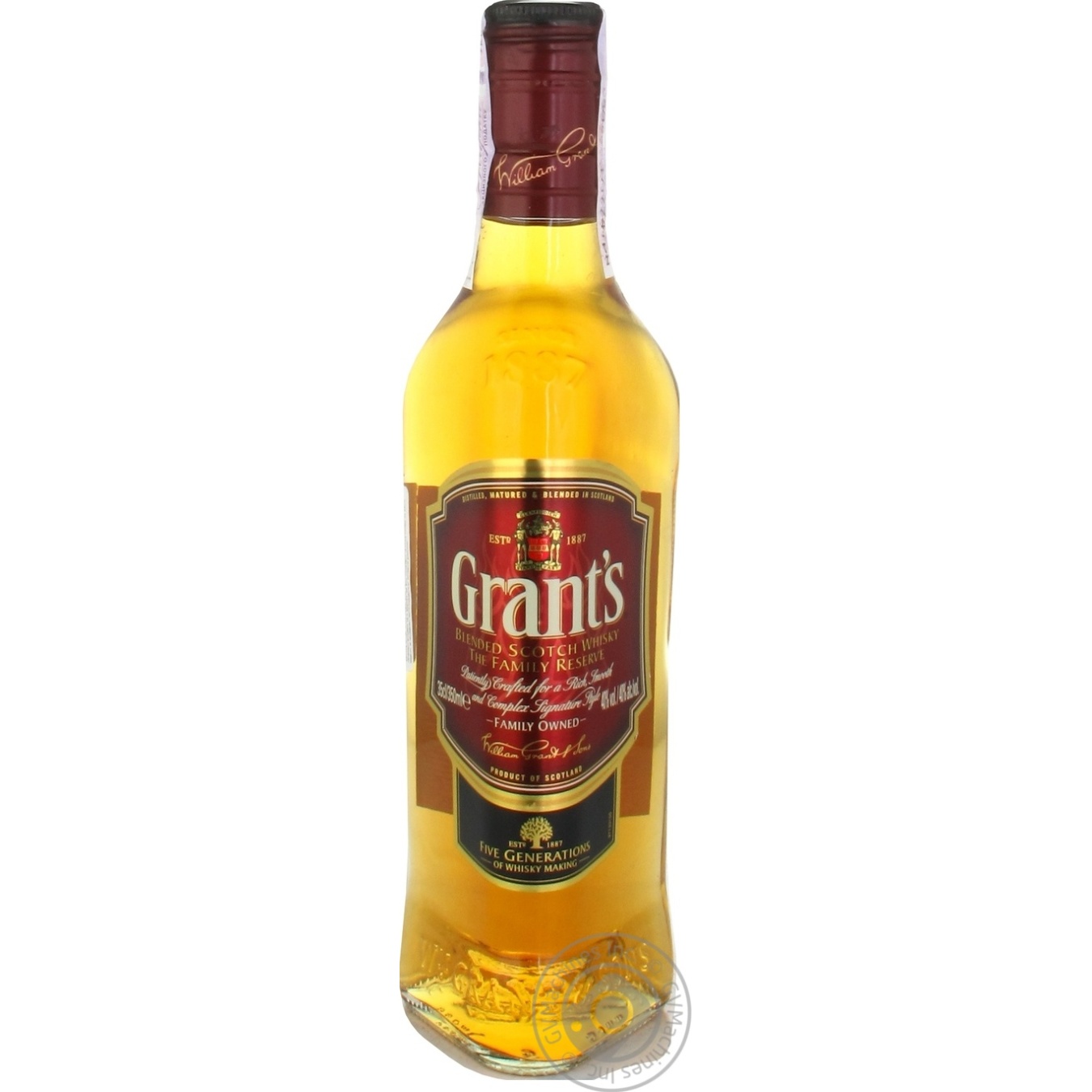 

Виски Grants Family Reserve 40% 0,375л