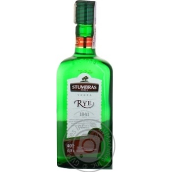 Stambras Rye Vodka  40% 0,5l - buy, prices for MegaMarket - photo 1