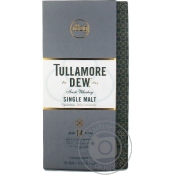 Віскі Tullamore Dew Single Malt 14yo 0.7л х6 купить, цены на МегаМаркет - фото 1