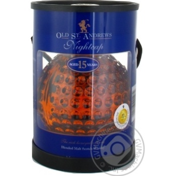 Віскі Old St.Andrews Blended Nightcap 15років 0,7л х2 купить, цены на МегаМаркет - фото 1
