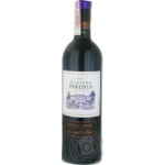 Вино Chateau Perthus чер.сухе 0,75 х6