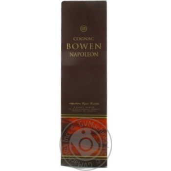 Коньяк Bowen Napoleon 40% 0.7л - купить, цены на - фото 1