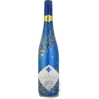 Вино Riesling HXM Inspiration н/солодке біде  0.75л x6 купить, цены на МегаМаркет - фото 1