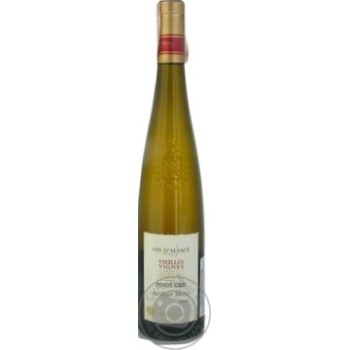 Вино Arthur Metz Vieilles Vignes Pinot Gris біле н/сухе 0.75л х6 купити, ціни на МегаМаркет - фото 1